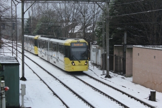 Tram at Deansgate Junction