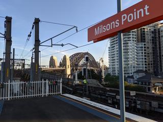 Sydney Harbour Bridge from Milsons Point