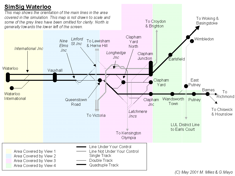 waterloo | SimSig - Simulator of Railway Signalling Systems